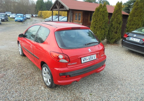 Peugeot 206 plus cena 8990 przebieg: 167000, rok produkcji 2010 z Mogilno małe 352
